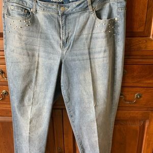 Westport Plus Embellished Boyfriend Jeans